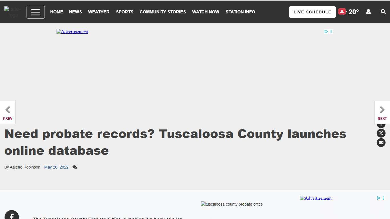 Need probate records? Tuscaloosa County launches online database Local News wvua23.com